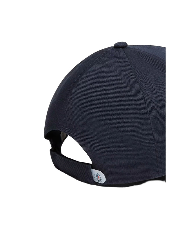 kids atelier moncler Tricolour Logo Cotton Baseball Cap