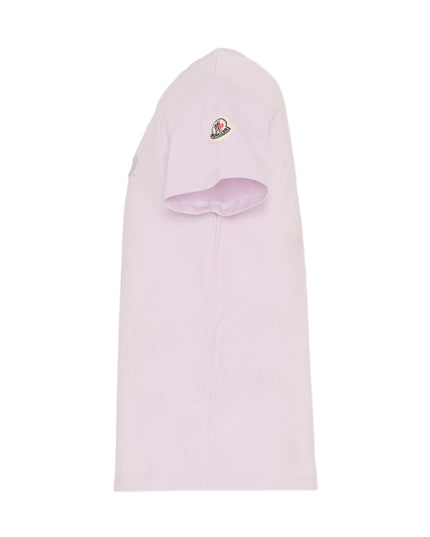 kids atelier moncler Girls Lilac Logo T-Shirt