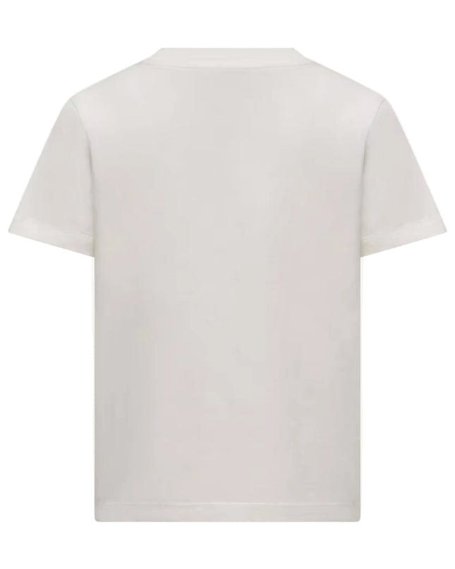 kids atelier moncler Kids White Logo T-Shirt