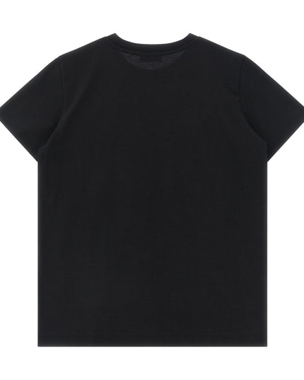 kids atelier moncler Kids Black Logo T-Shirt