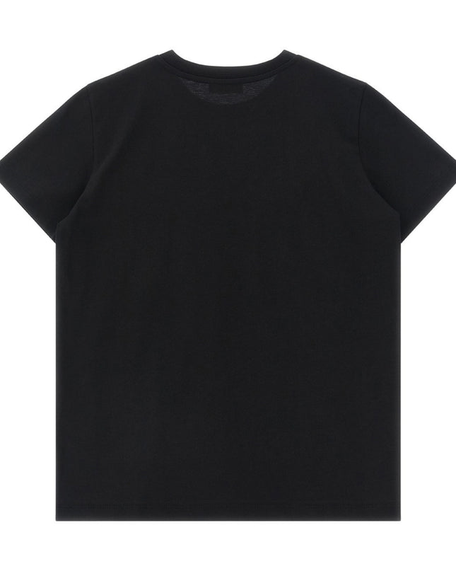 kids atelier moncler Kids Black Logo T-Shirt