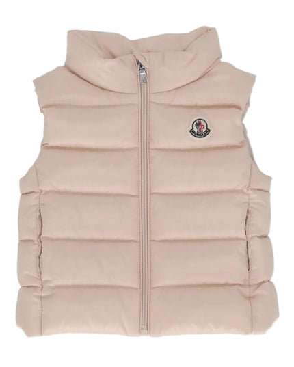 kids atelier moncler Light Pink Ghany Down Vest