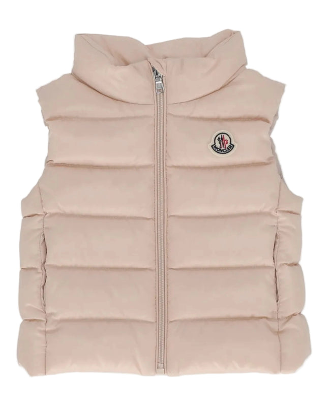 kids atelier moncler Light Pink Ghany Down Vest
