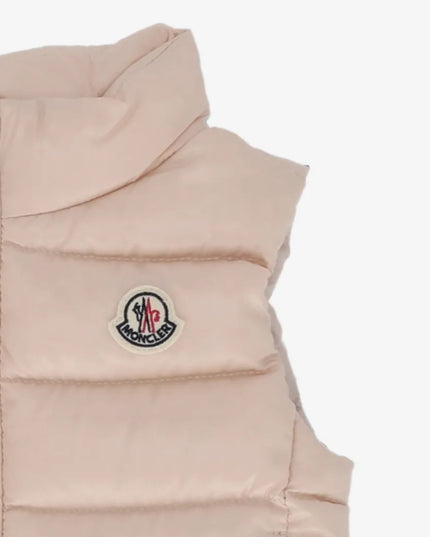 kids atelier moncler Light Pink Ghany Down Vest