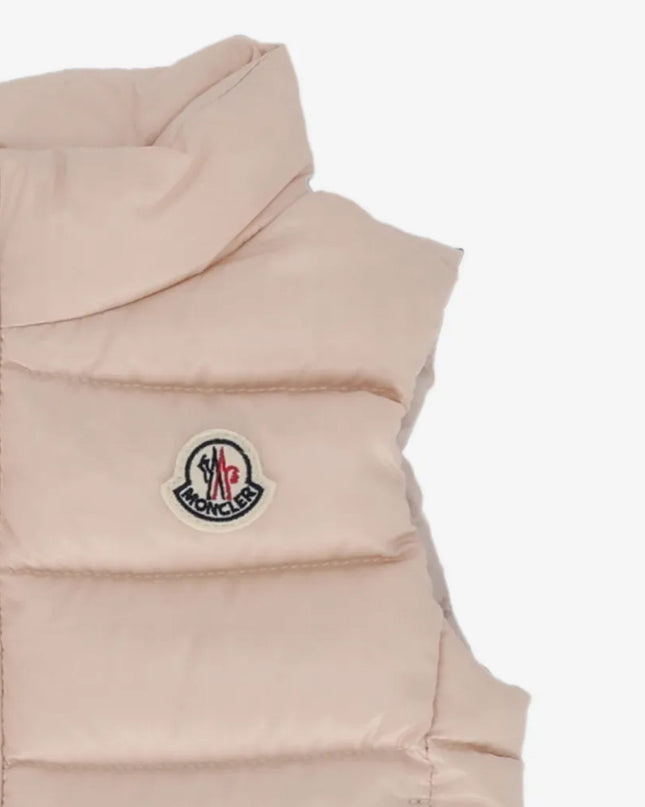 kids atelier moncler Light Pink Ghany Down Vest