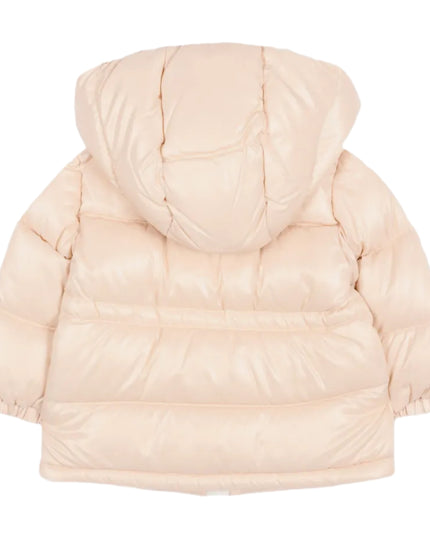 kids atelier moncler Light Pink Maire Hooded Padded Jacket