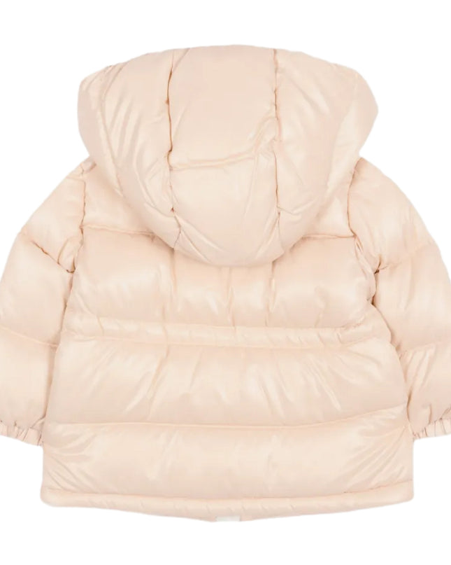 kids atelier moncler Light Pink Maire Hooded Padded Jacket