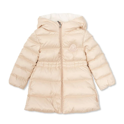 kids atelier moncler Light Pink Ylenia Long Down Parka Jacket