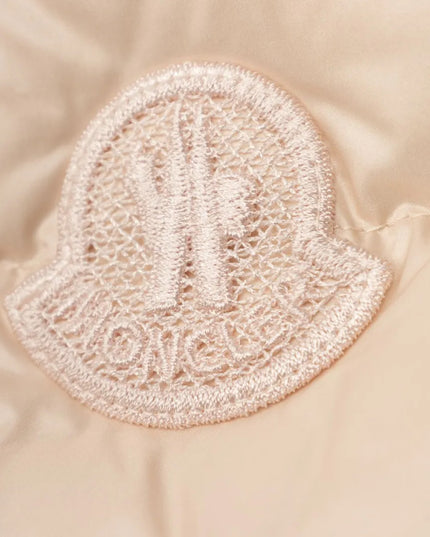 kids atelier moncler Light Pink Ylenia Long Down Parka Jacket