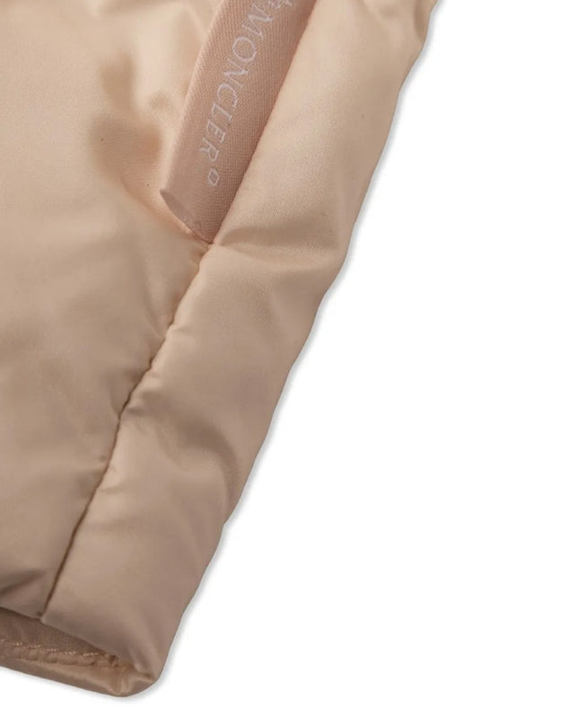 kids atelier moncler Light Pink Ylenia Long Down Parka Jacket