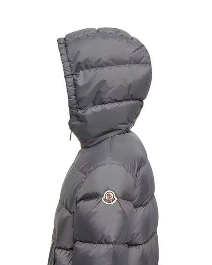 kids atelier moncler Dark Grey Xhante Water-Repellent Short Down Jacket