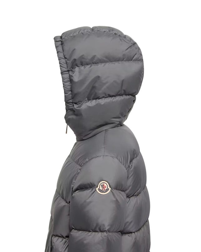 kids atelier moncler Dark Grey Xhante Water-Repellent Short Down Jacket