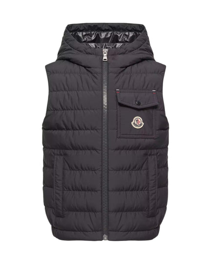 kids atelier moncler Navy Wystan Down Gilet