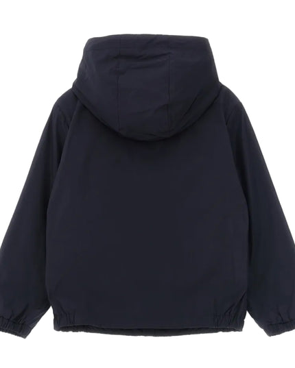 kids atelier moncler Navy Xavian Hooded Jacket