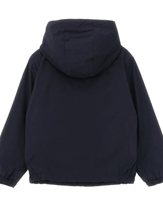 kids atelier moncler Navy Xavian Hooded Jacket