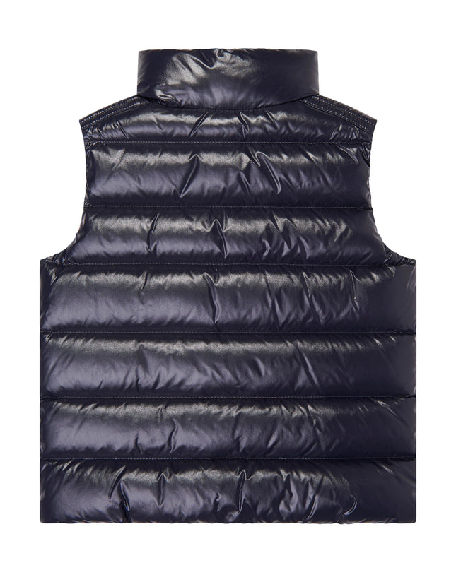 kids atelier moncler Navy Down Padded Tib Vest