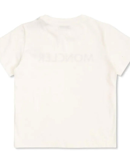 kids atelier moncler White Short-Sleeve Logo T-Shirt