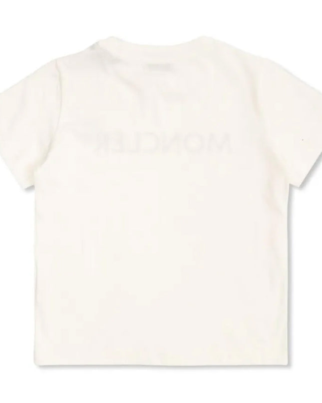 kids atelier moncler White Short-Sleeve Logo T-Shirt