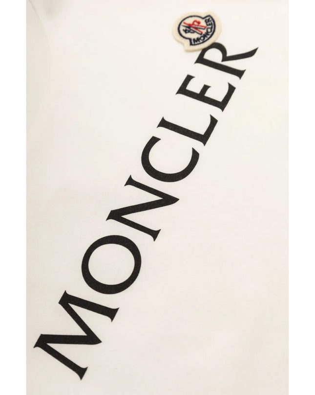kids atelier moncler White Short-Sleeve Logo T-Shirt