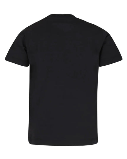 kids atelier moncler Black Logo-Print T-shirt