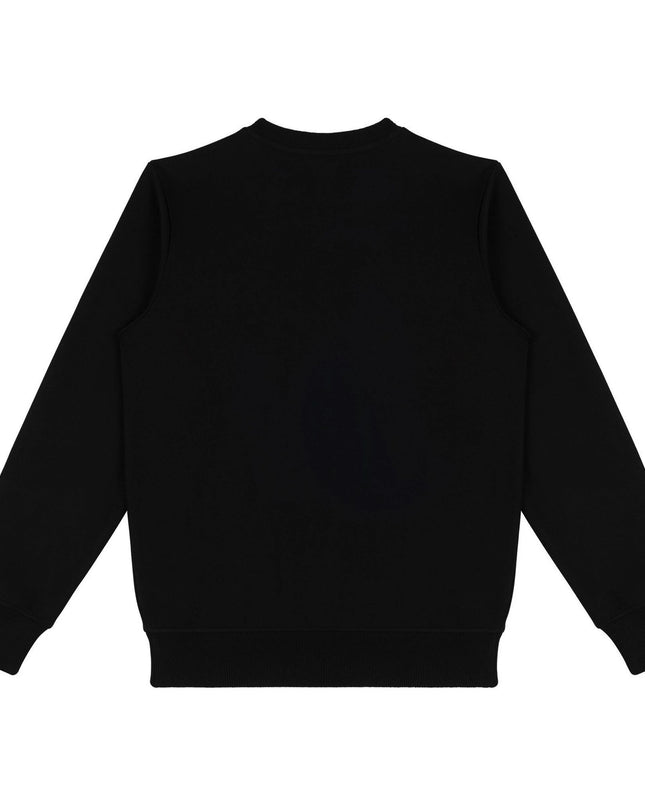 Black Bear Logo Print Sweatshirt