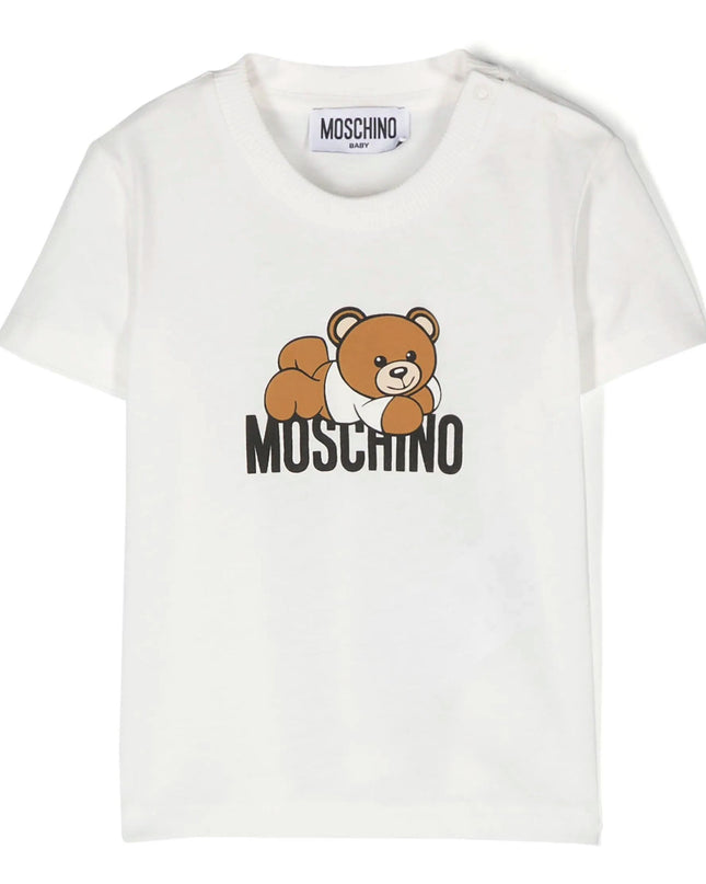 White Bear Logo Graphic T-Shirt