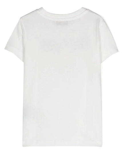 White Bears Logo Print T-shirt