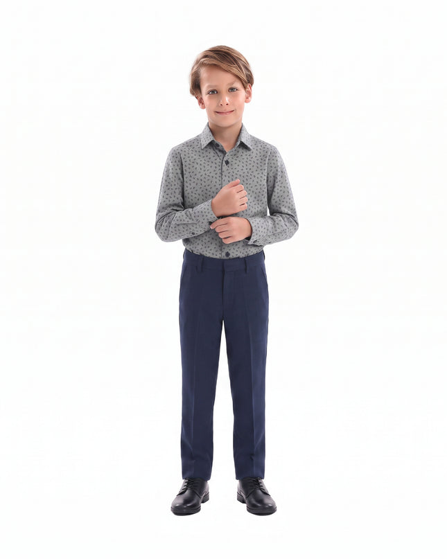 kids-atelier-moustache-kid-baby-boy-green-dandelion-print-dress-shirt-22m08-green