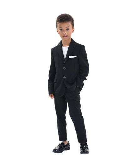 kids-atelier-moustache-kid-boy-baby-black-twill-peak-lapel-blazer-22m20-black