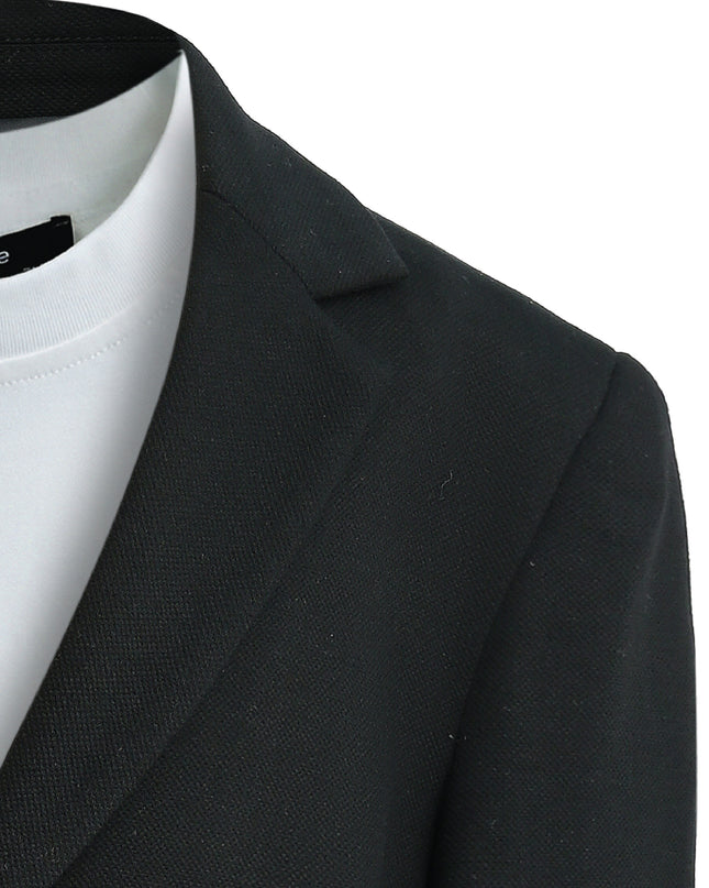 kids atelier moustache Black Slim-Fit Suit Set