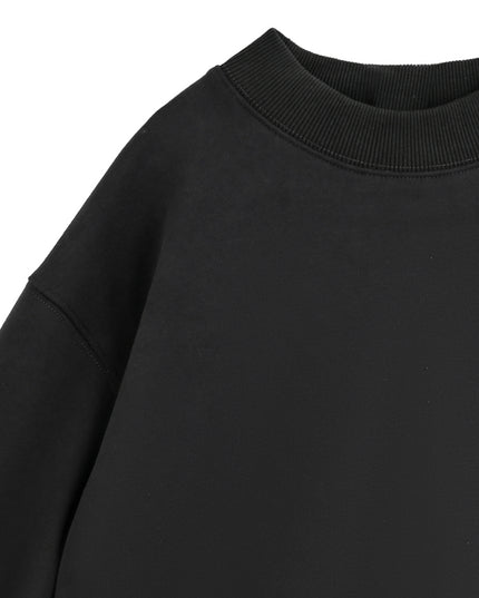 kids atelier moustache Gray Crewneck Sweatshirt