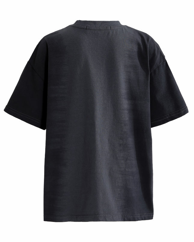 kids atelier moustache Black Essentials T‑Shirt