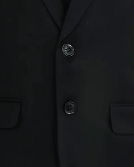 kids atelier moustache Black Suit with White Accents