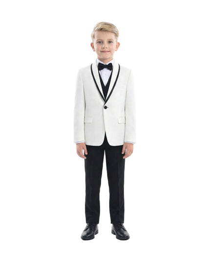 kidsatelier-moustache-White-Tuxedo-Set-with-black-Accents