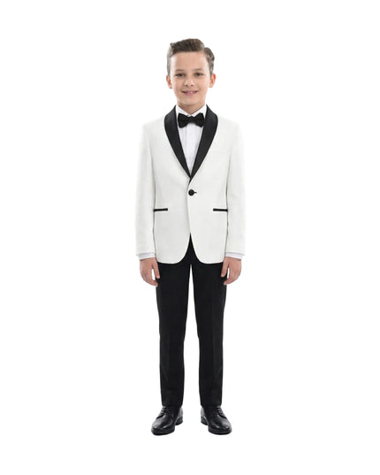kidsatelier-moustache-White-Tuxedo-with-Black-Shawl-Lapel