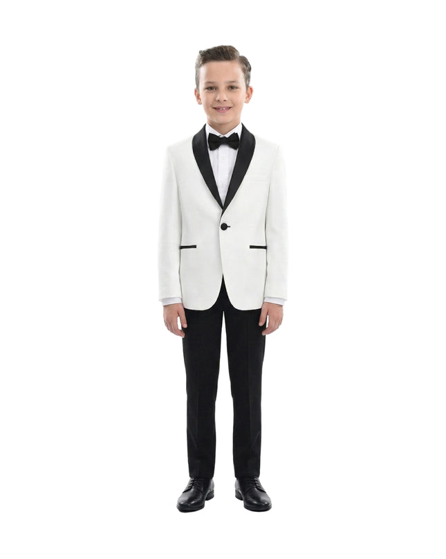 kidsatelier-moustache-White-Tuxedo-with-Black-Shawl-Lapel