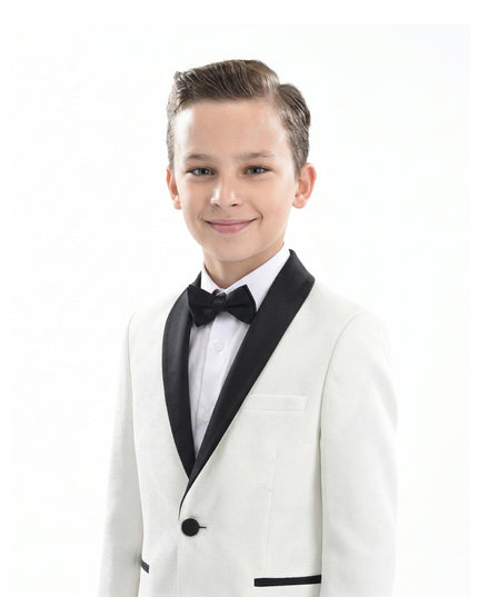 kidsatelier-moustache-White-Tuxedo-with-Black-Shawl-Lapel