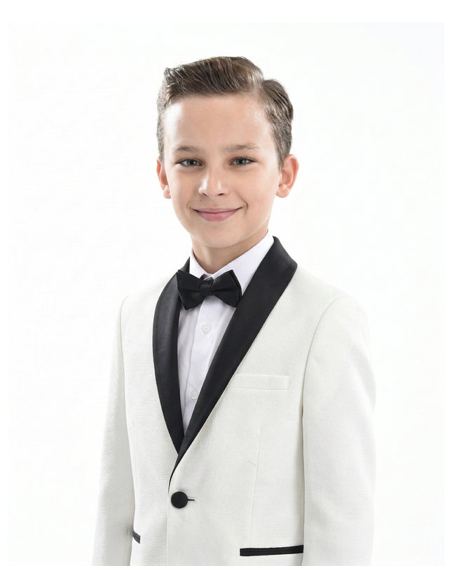 kidsatelier-moustache-White-Tuxedo-with-Black-Shawl-Lapel
