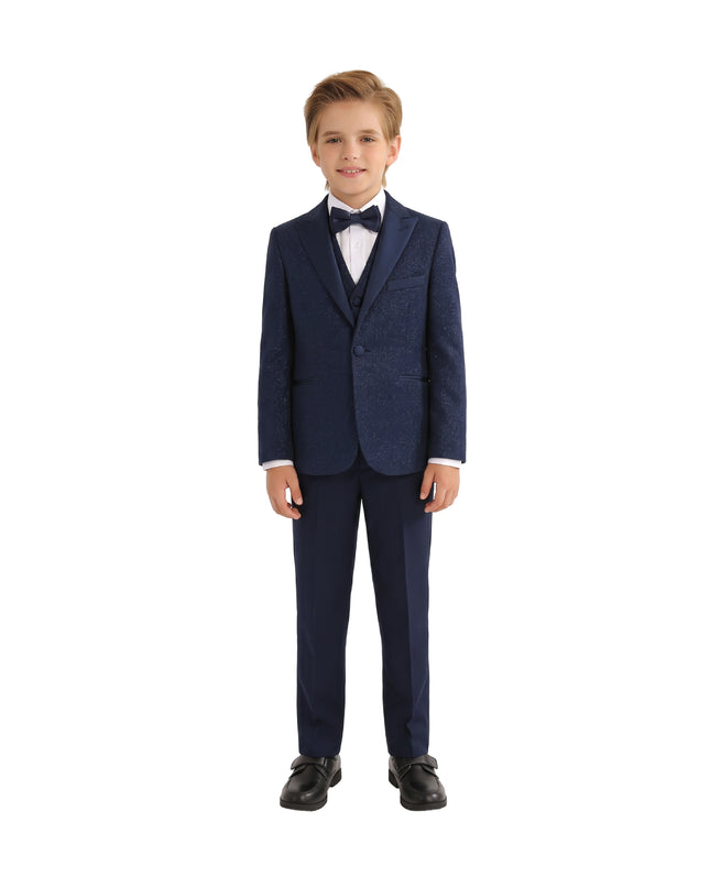 kids atelier moustache Navy Midnight Spark Suit