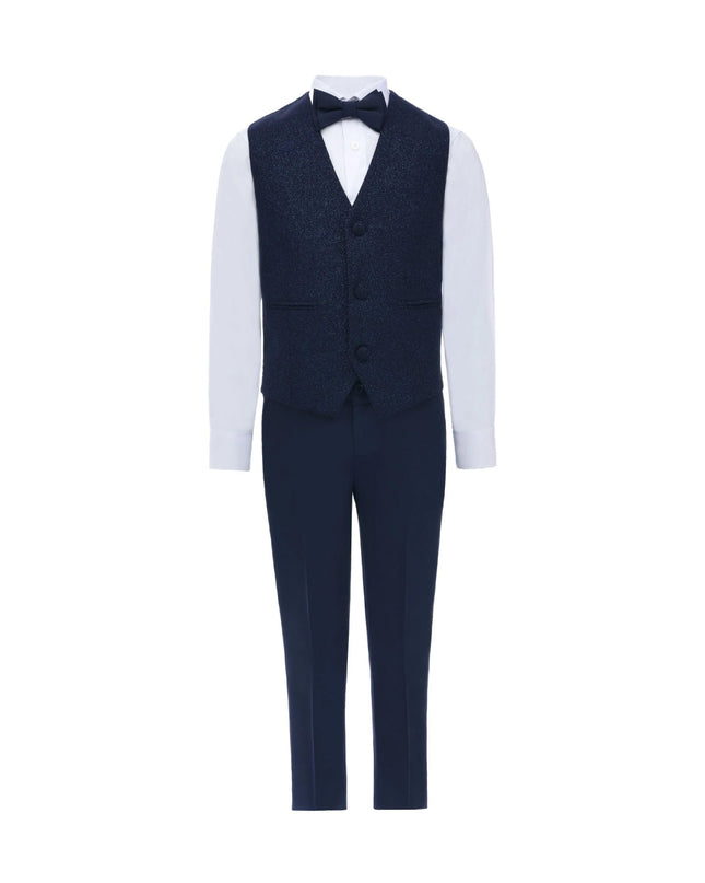 kids atelier moustache Navy Midnight Spark Suit