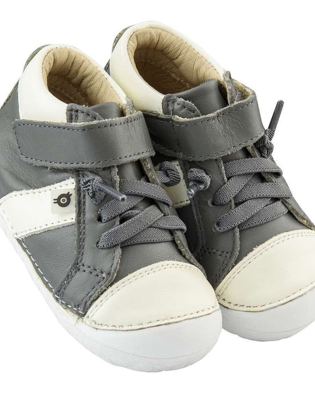 OLDSOLES-Earth Pave Grey / White-4023GW