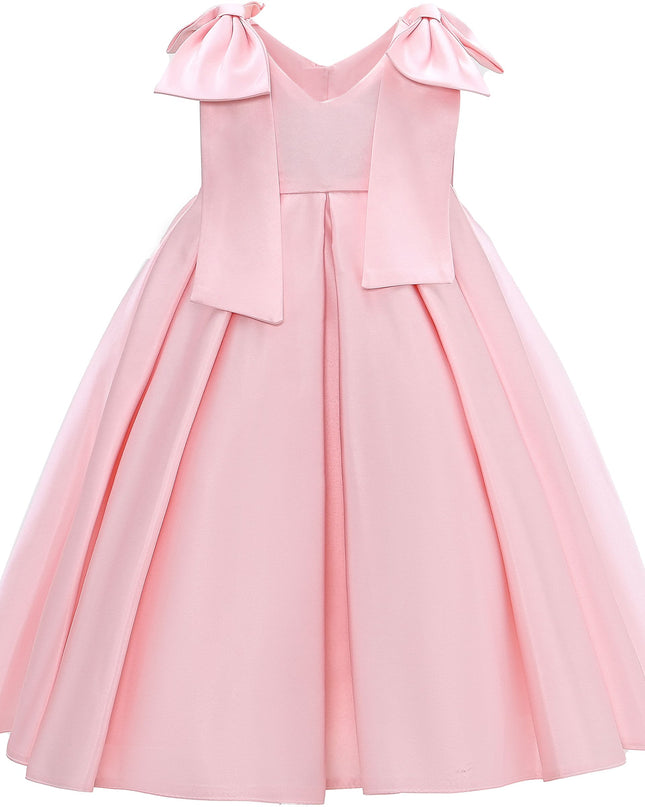 Tulleen-T9901-Pink-Palermo-Satin Dress