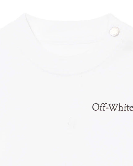 kids atelier off white White Arrow Acrylic Jersey Set