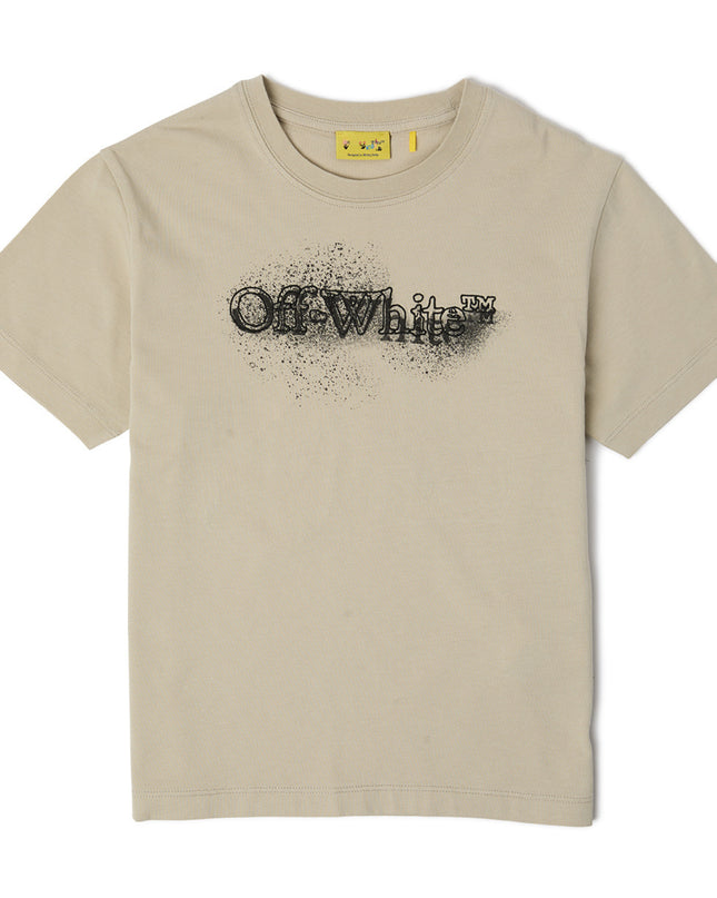 kids atelier offwhite Abbey Stone Spray Arrow Short Sleeve T-Shirt