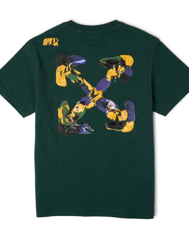 kids atelier offwhite Pine Grove Arrow Acrylic T-Shirt