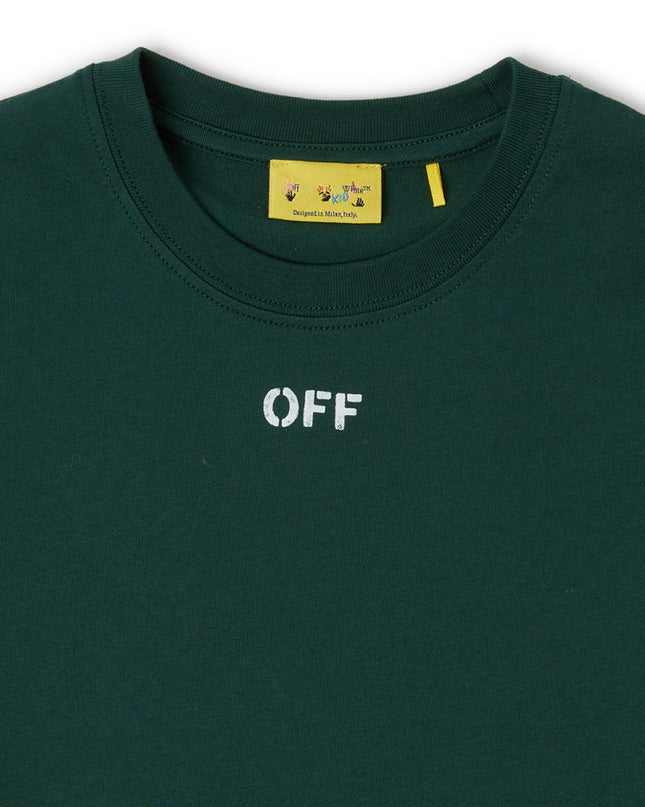 kids atelier offwhite Pine Grove Arrow Acrylic T-Shirt