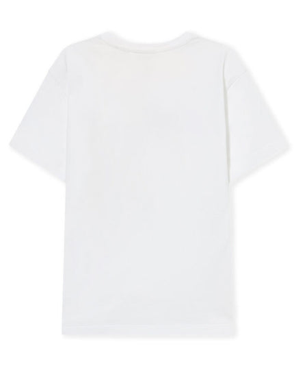 kids atelier off white White Big Bookish Splat Ink T-shirt