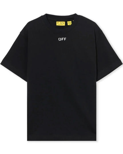 kids atelier off white Black Arrow Paint T-shirt