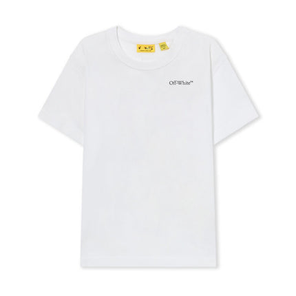 kids atelier off white White Arrow Acrylic T-shirt