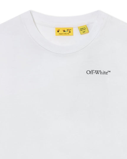 kids atelier off white White Arrow Acrylic T-shirt